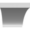 Ekena Millwork 4-in. W x 34-in. D x 40-in. H Imperial Architectural Grade PVC Knee Brace BRCP04X34X40IMP - alternate 6